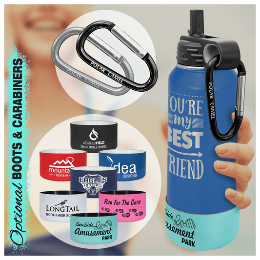 Custom Polar Camel High Endurance Water Bottle 32oz