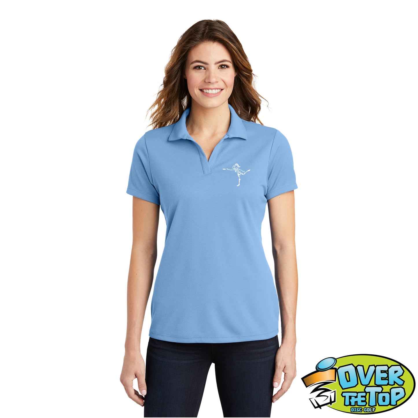 Custom Phoenix Ladies Open Racermesh Polo (Pro)