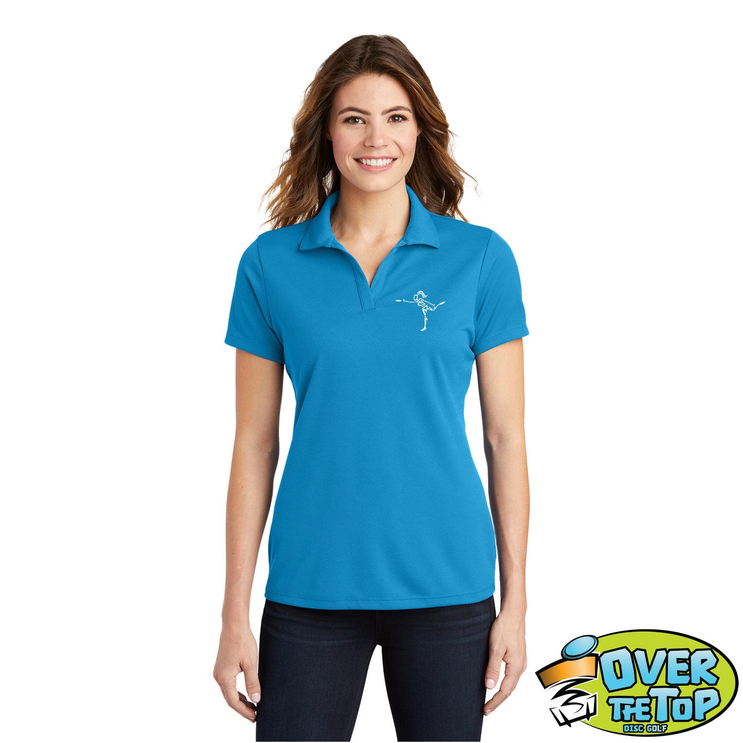 Custom Phoenix Ladies Open Racermesh Polo (Pro)