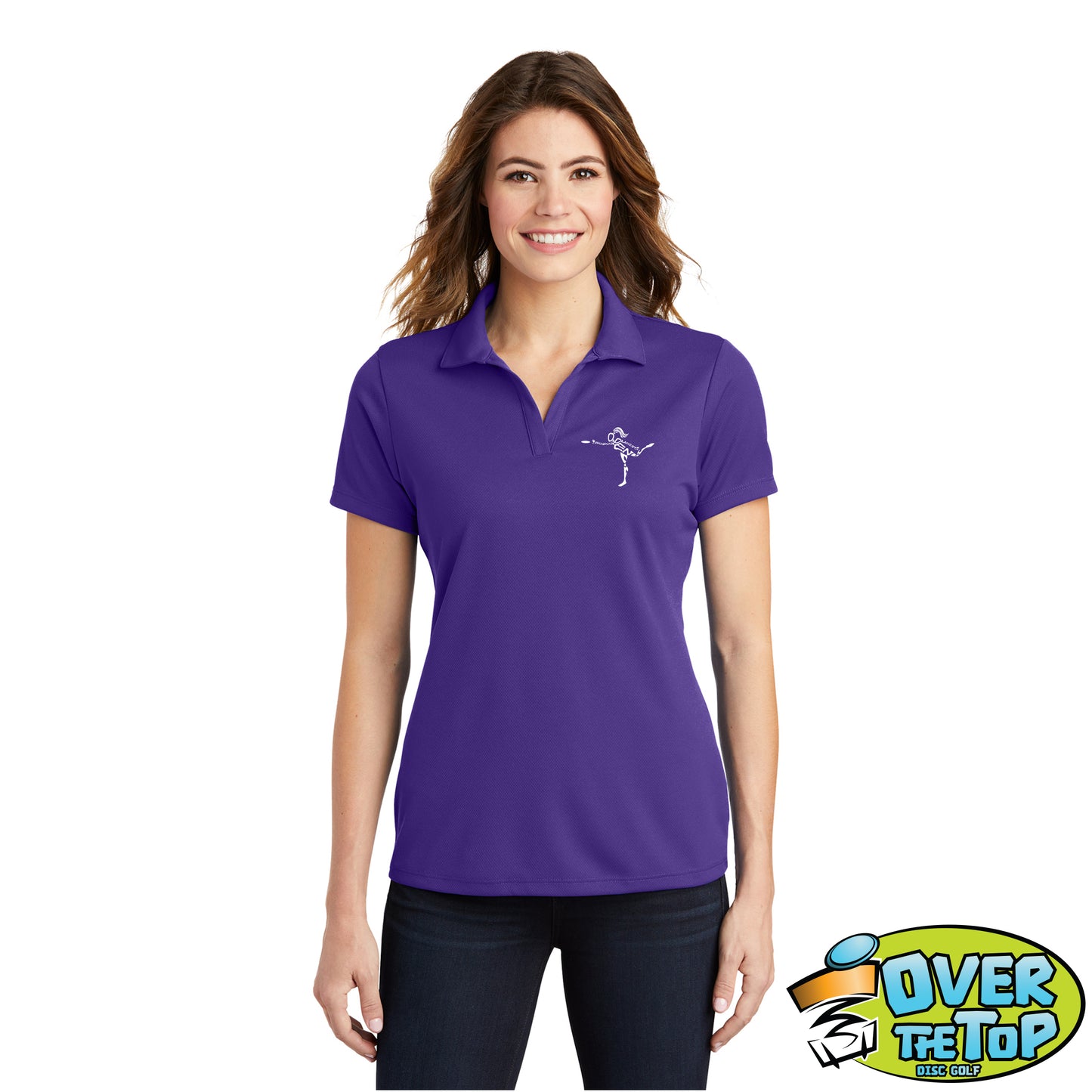 Custom Phoenix Ladies Open Racermesh Polo (Pro)