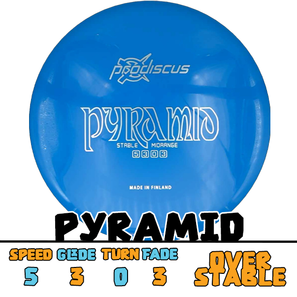 Prodiscus Pyramid midrange disc