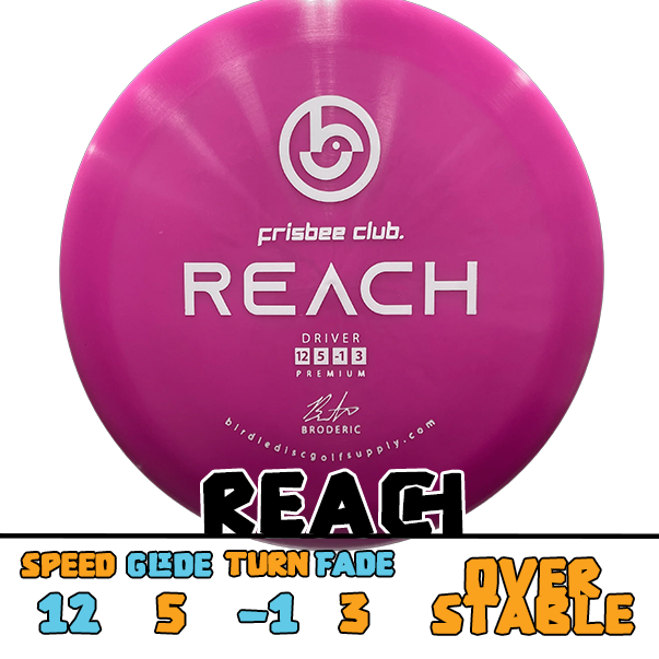 Birdie Disc Golf Supply Reach distance driver disc