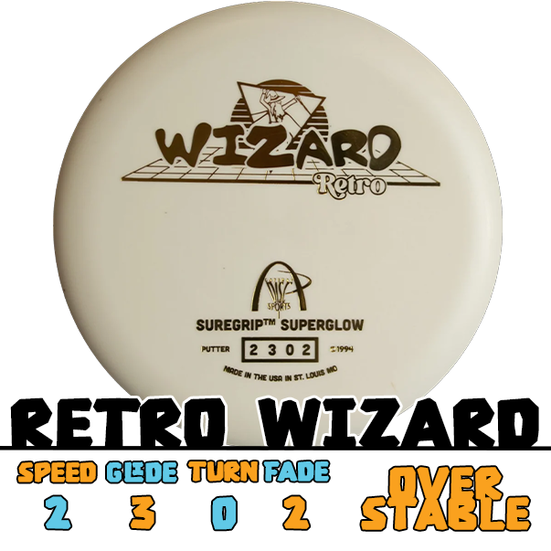 Gateway Retro Wizard putter disc