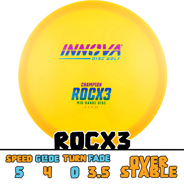 Innova RocX3 midrange disc