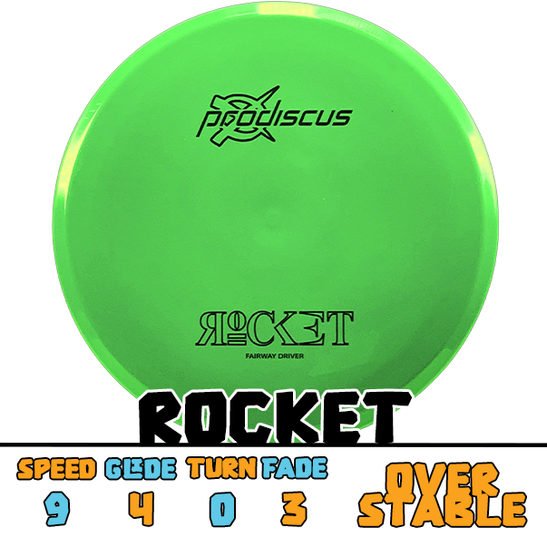 Prodiscus Rocket control driver disc