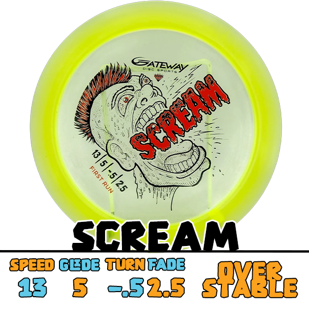 Gateway Scream distance driver disc