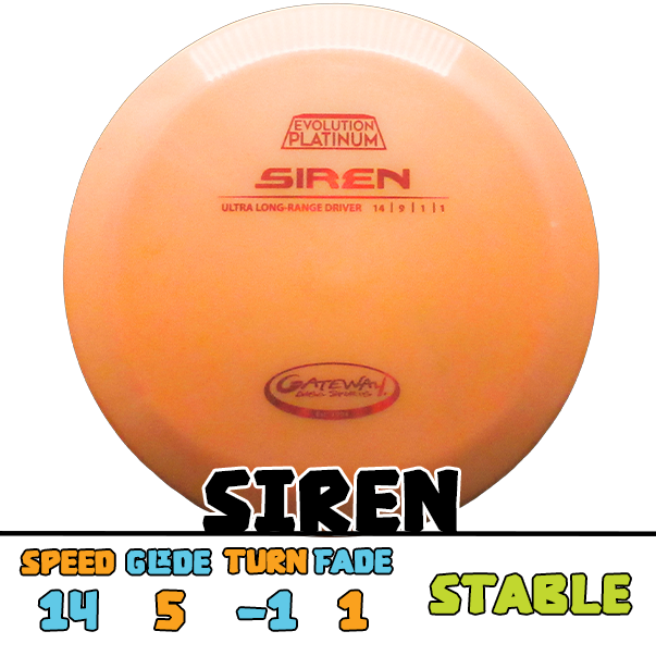 Gateway Siren distance driver disc