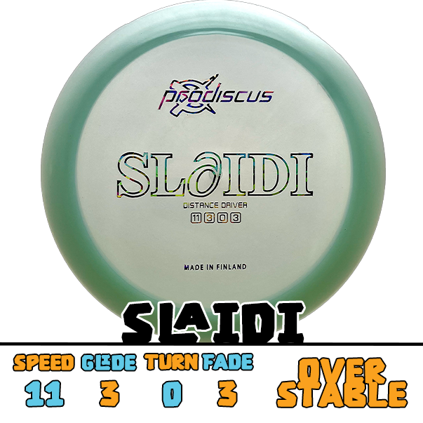 Prodiscus Sladi distance driver disc