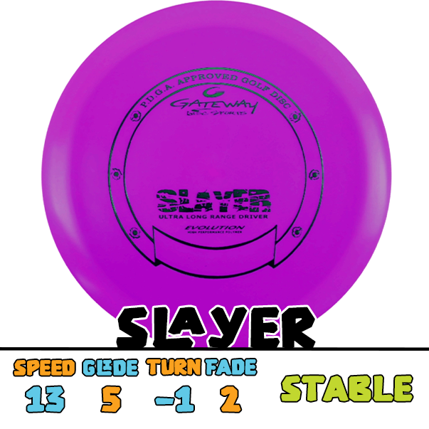 Gateway Slayer distance driver disc