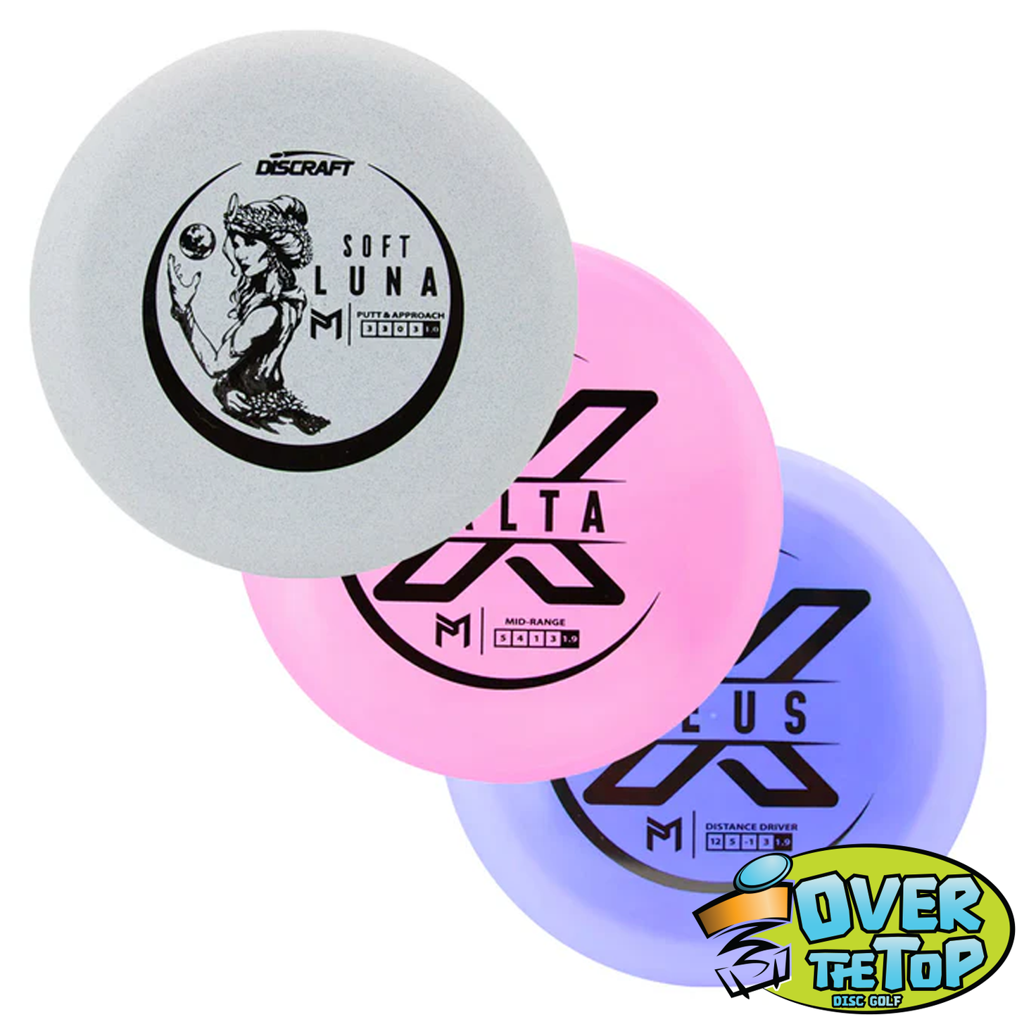 Discraft Premium Disc Golf Starter Set (Paul McBeth)