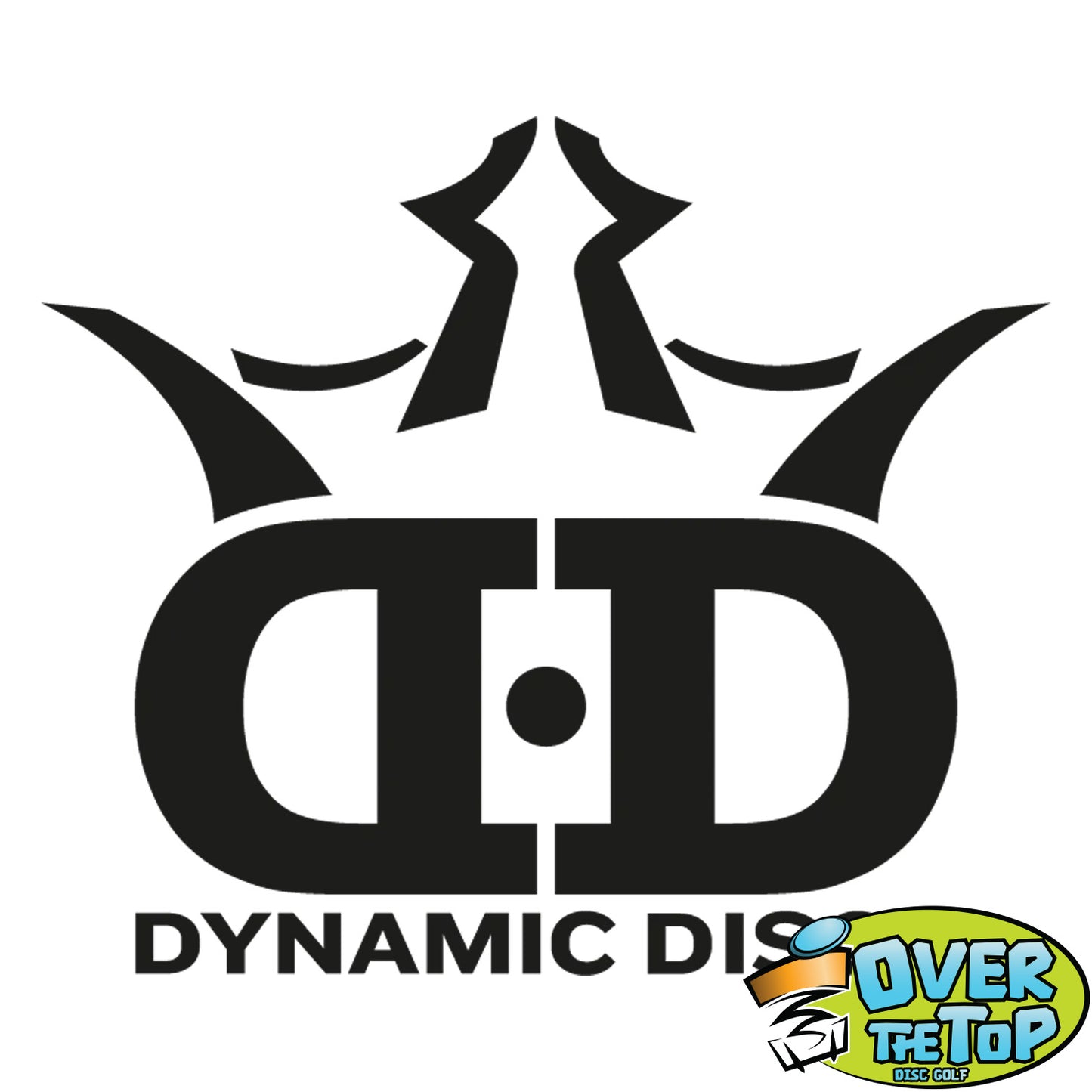 Dynamic Discs King D Vinyl Stickers