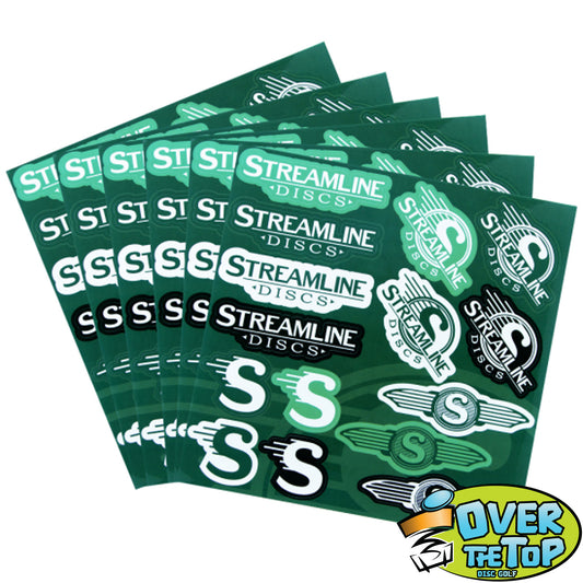Streamline Discs Sticker Sheet