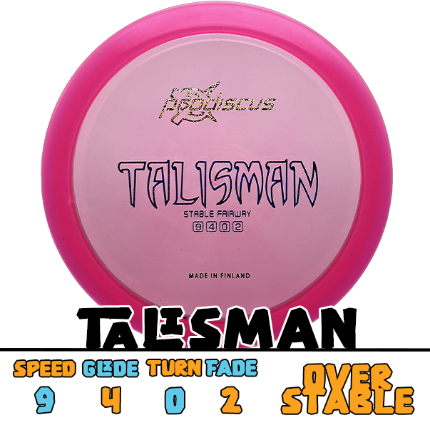 Prodiscus Talisman control driver disc