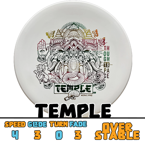Thought Space Athletics Temple putter disc
