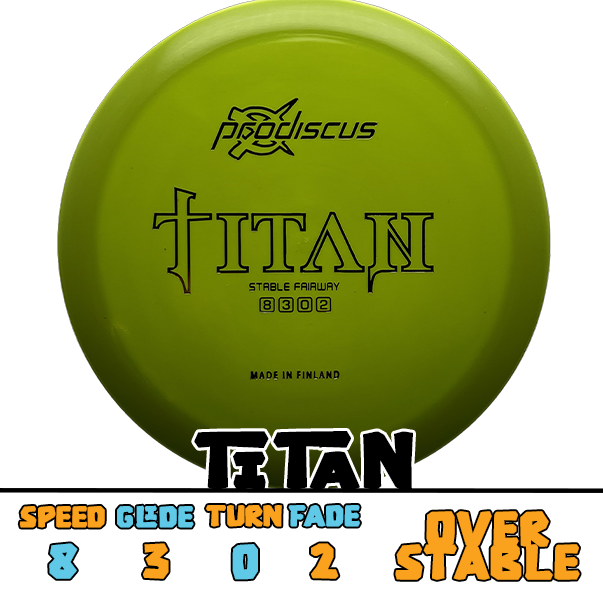 Prodiscus Titan control driver disc