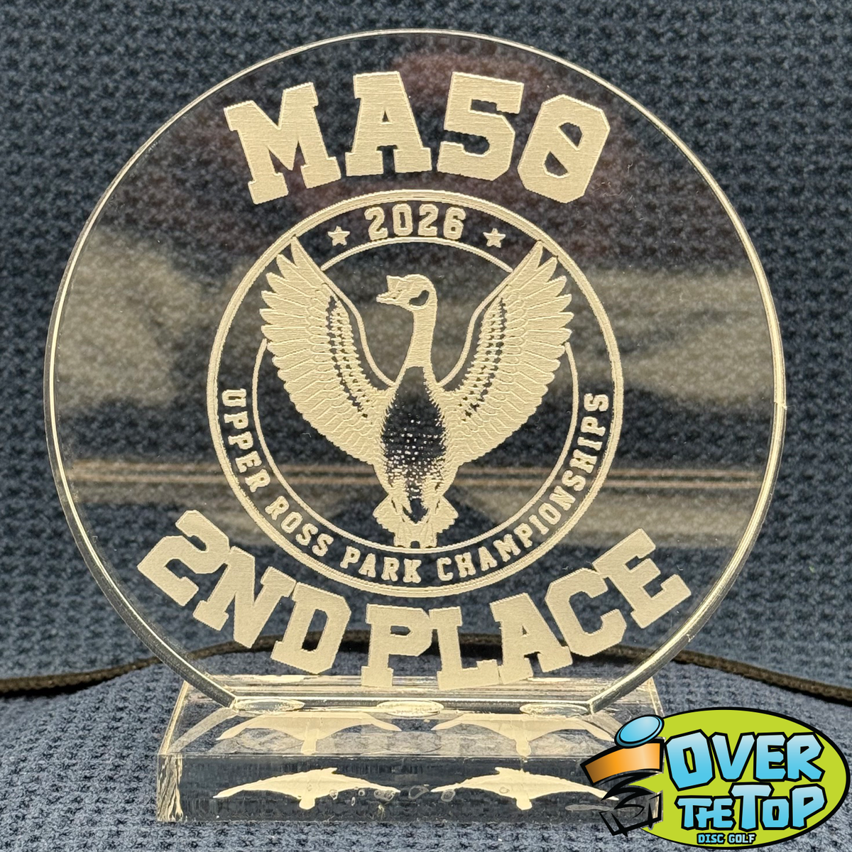 Custom Acrylic 1/2" Thick Trophy