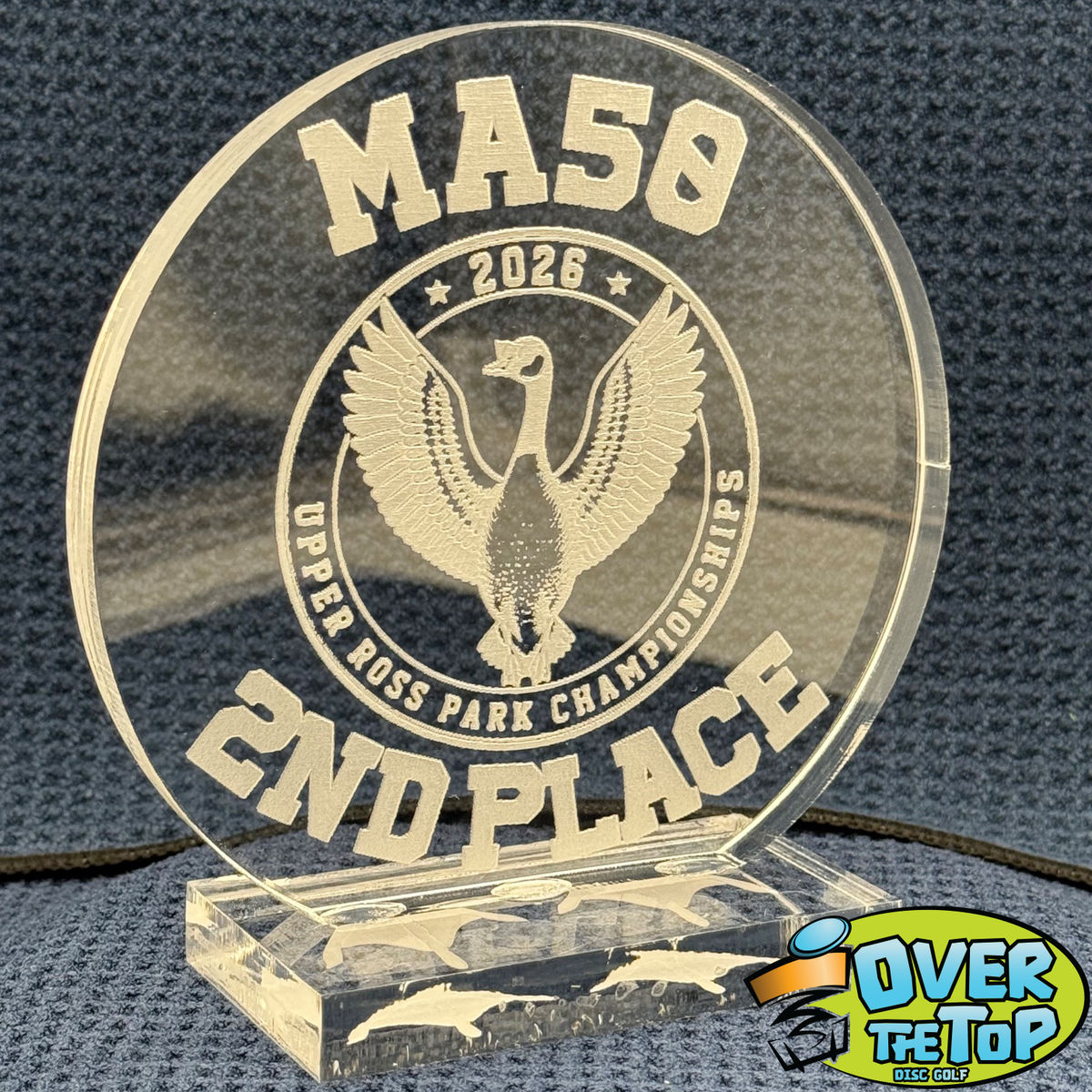 Custom Acrylic 1/2" Thick Trophy
