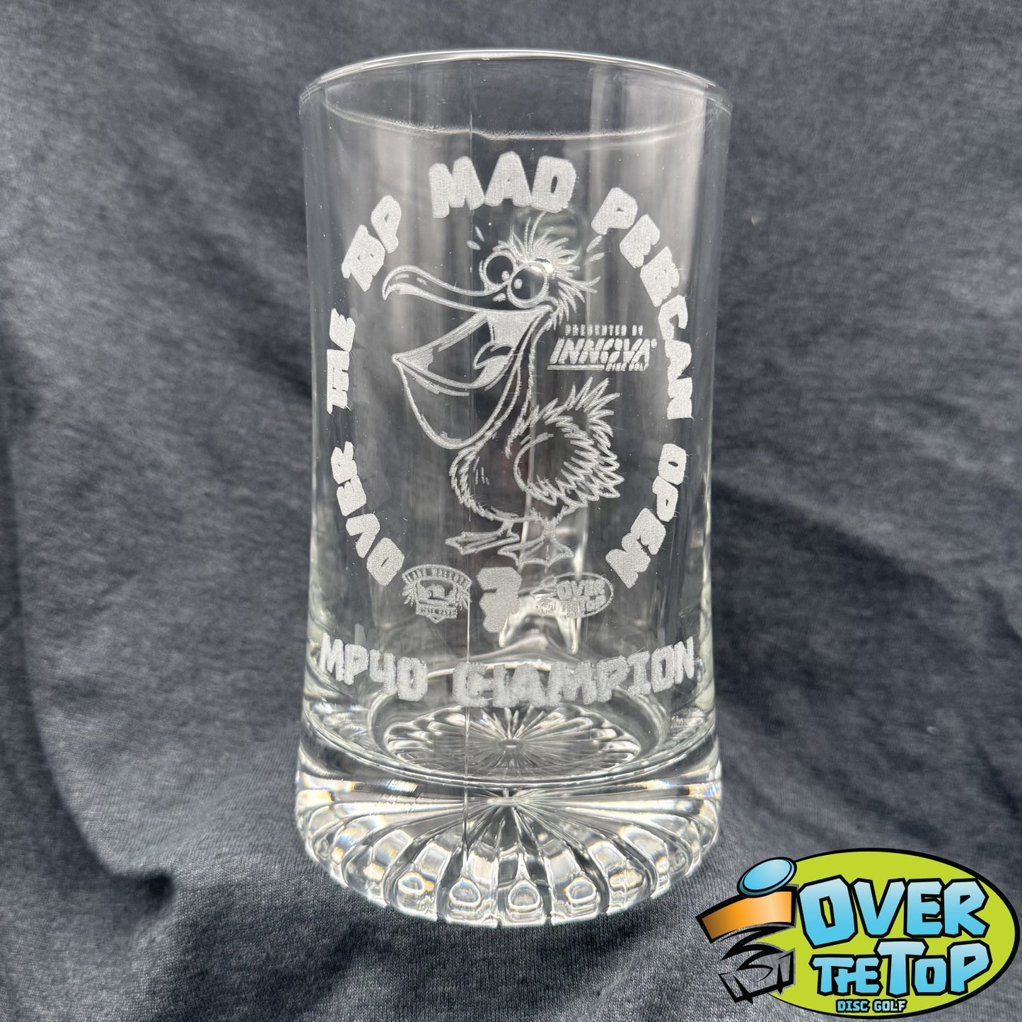 Disc Golf Bear Mug Trophy with Handle