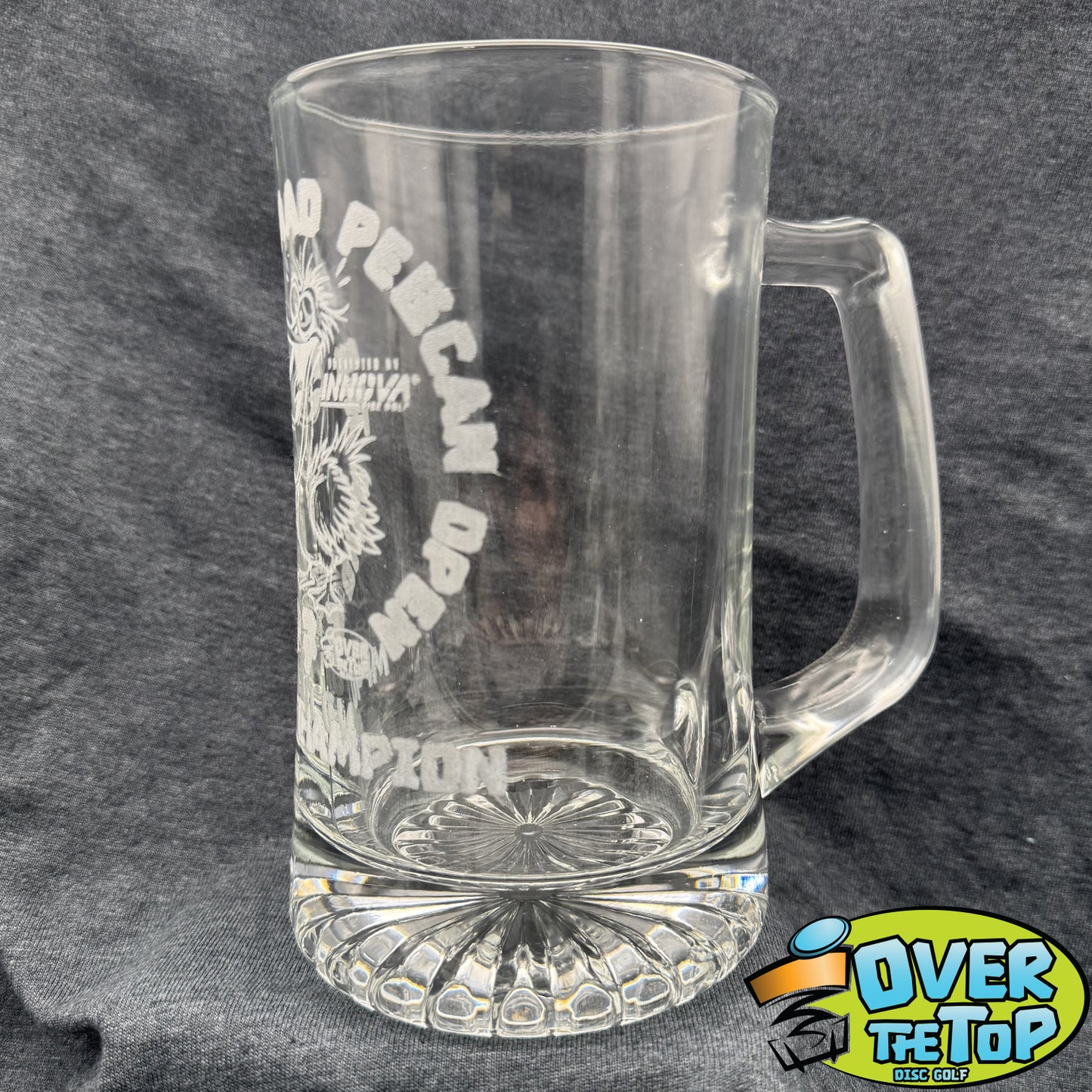 Disc Golf Bear Mug Trophy with Handle