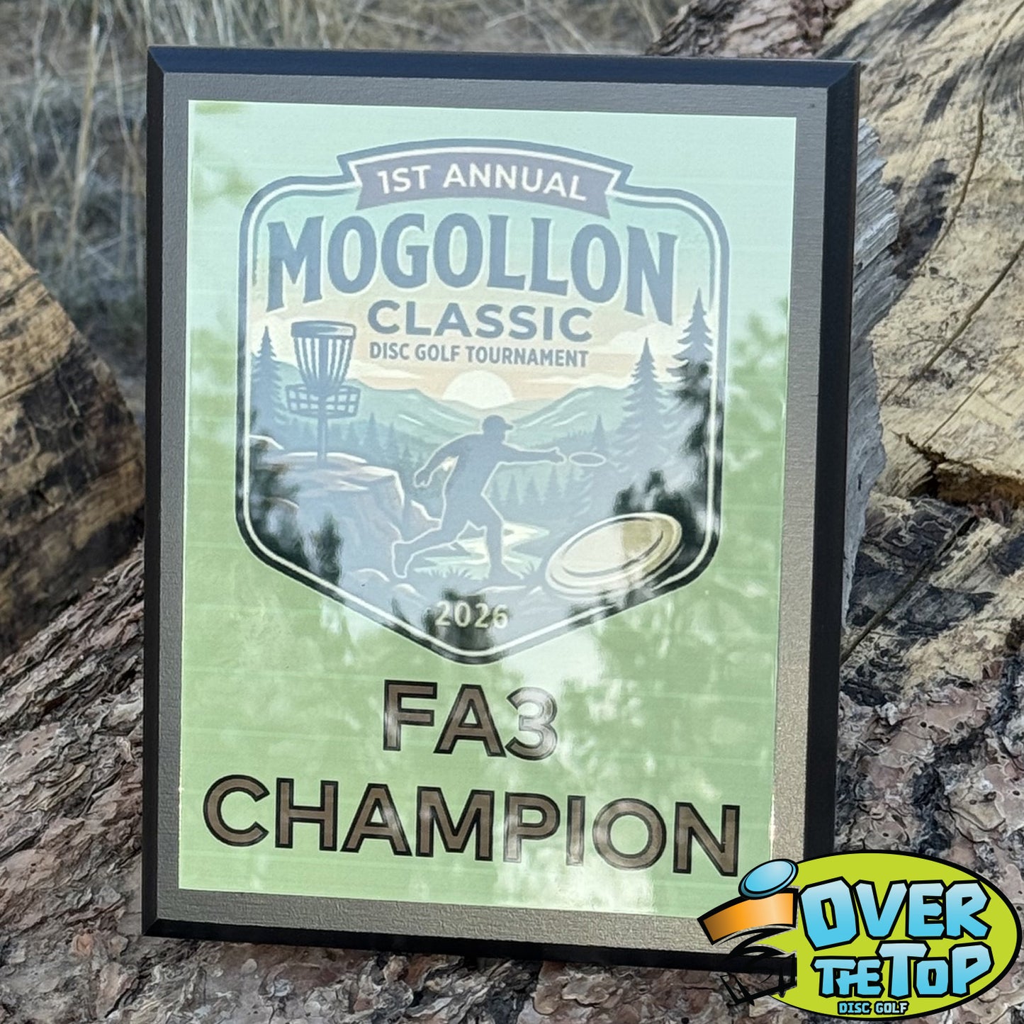 Disc Golf Economy Trophy Plaques