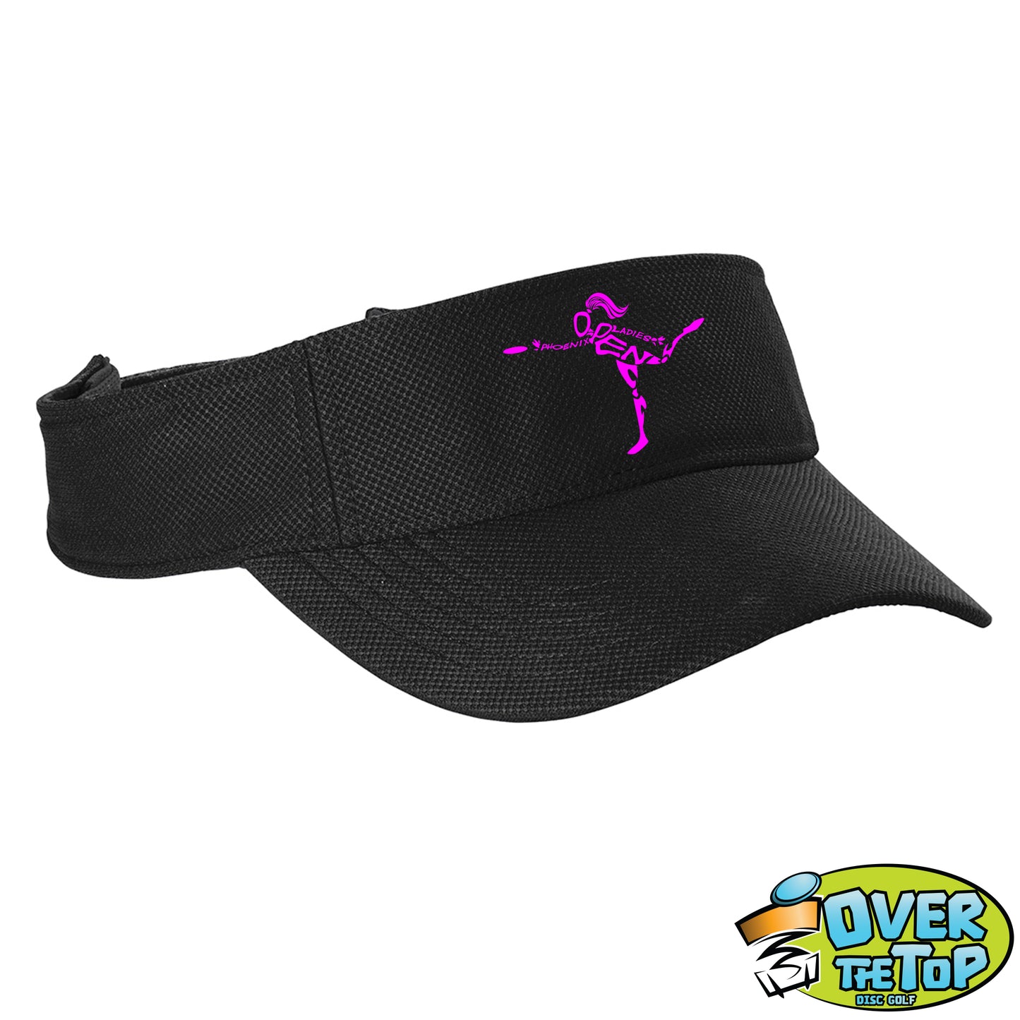 Custom Phoenix Ladies Open Action Visor (Pro)