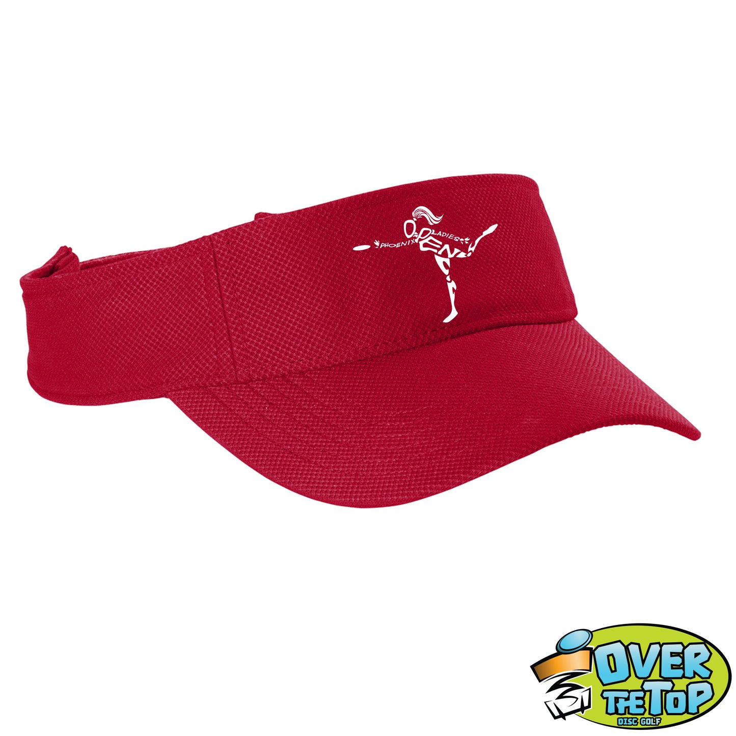 Custom Phoenix Ladies Open Action Visor (Pro)