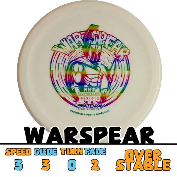 Gateway Warspear putter disc