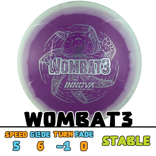 Innova Wombat3 midrange disc