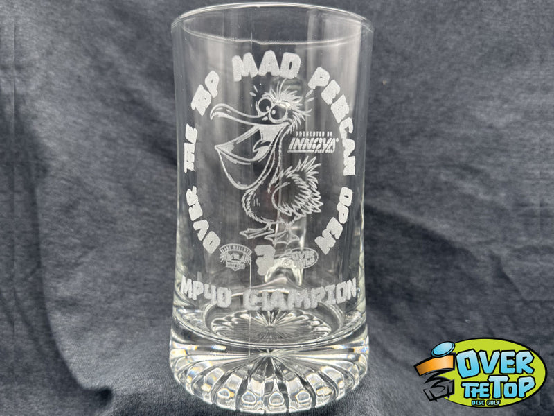 Custom disc golf trophy built by Over The Top Disc Golf