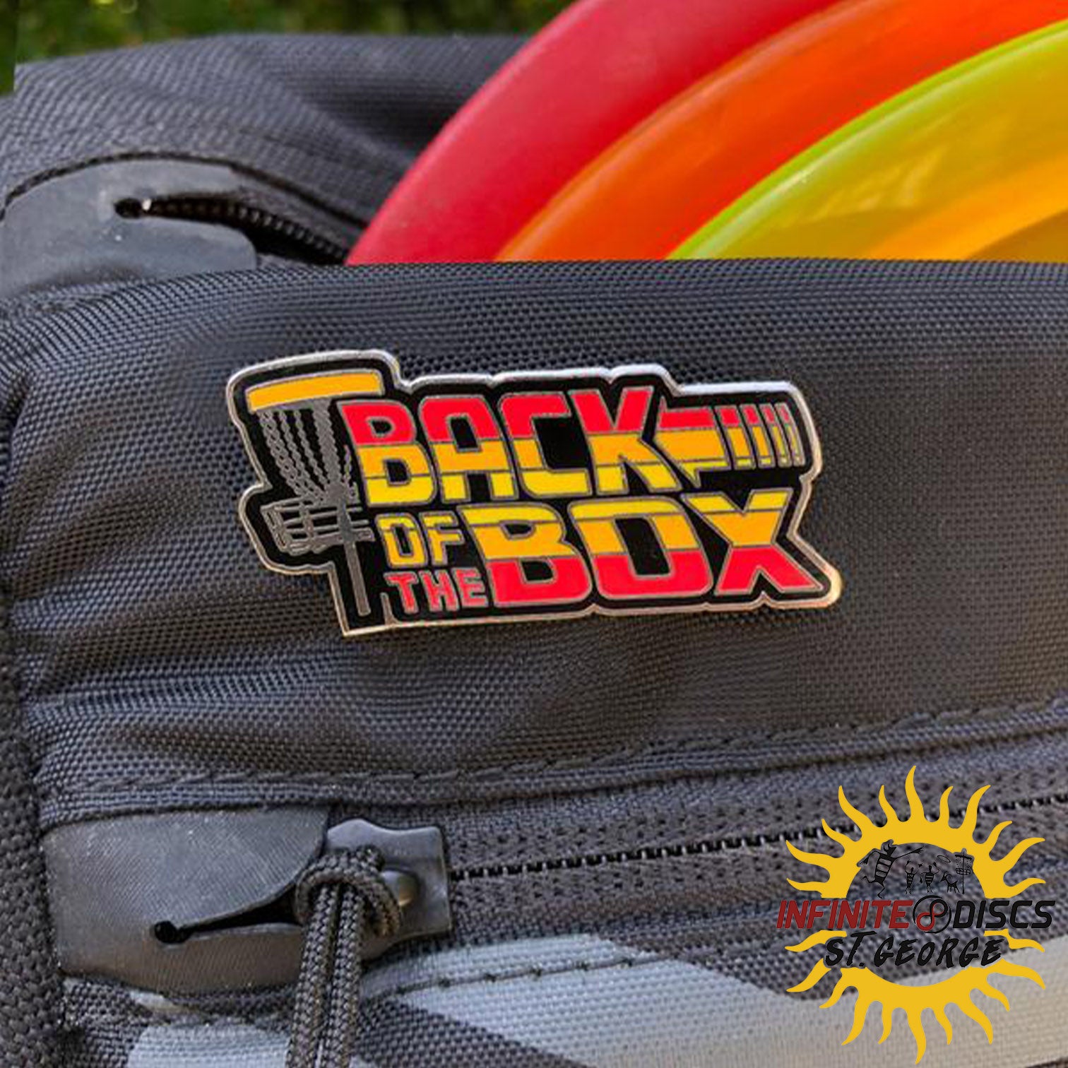 Pin Box Disc Disc Golf Pin Back Of The Box – Over The Top Disc Golf