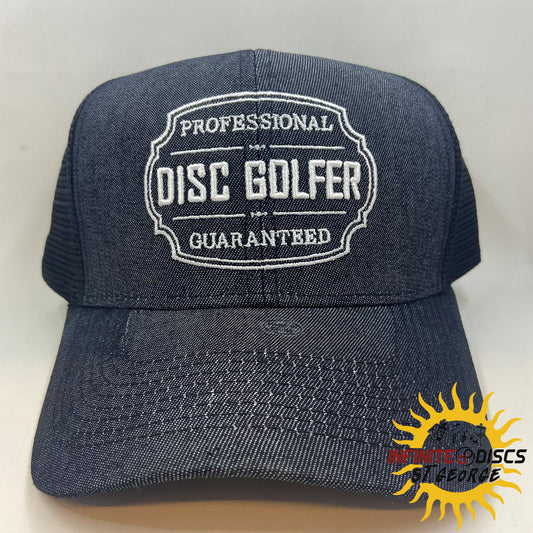 Hat Infinite Discs Professional Disc Golfer Guaranteed Mesh Snapback