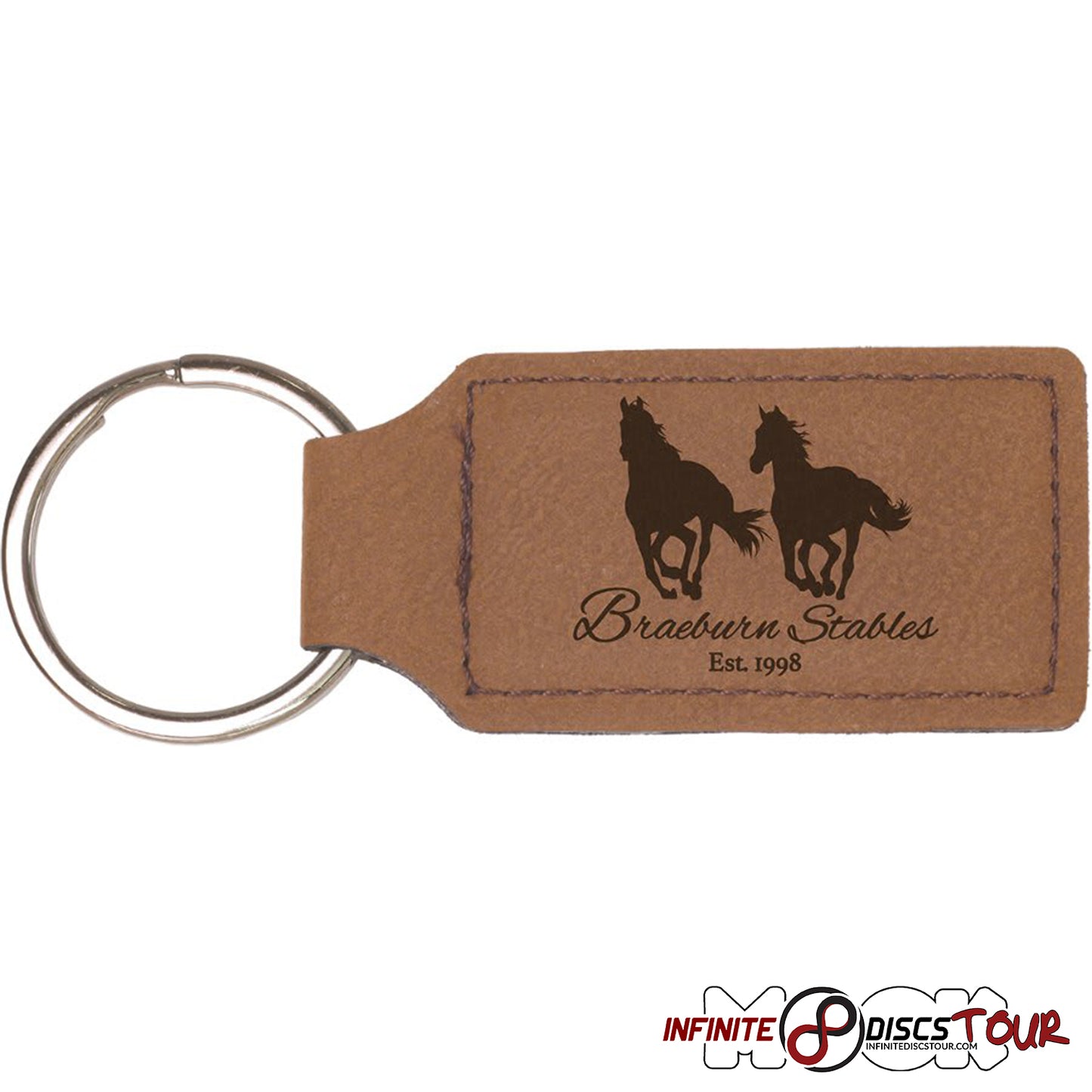 All Leather Bag Tag