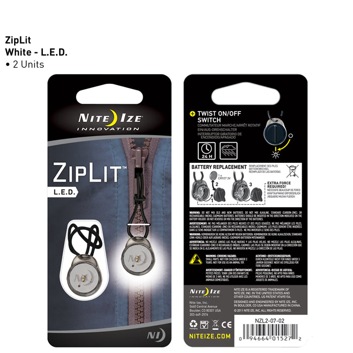 Nite Ize ZipLit LED Zipper Pull