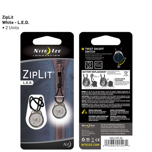 Nite Ize ZipLit LED Zipper Pull